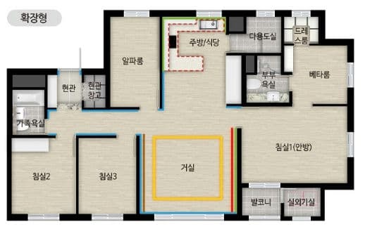 null 84C 평면도