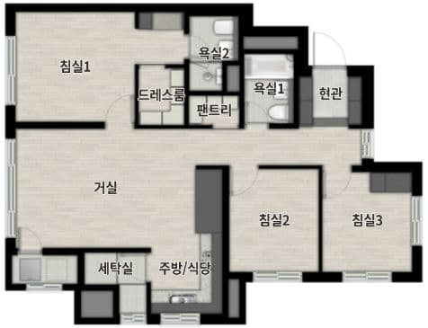 null 84C 평면도