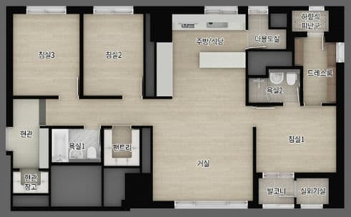 null 84C 평면도