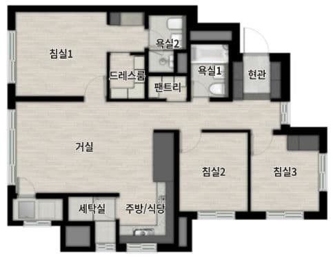 null 84D 평면도