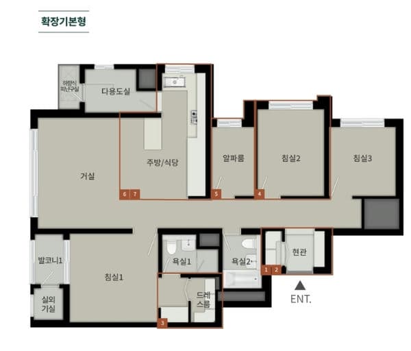 null 84C 평면도