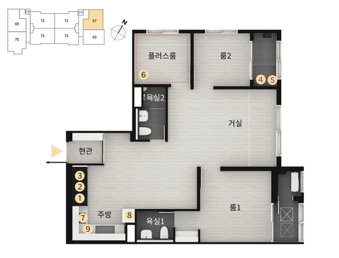 null 67 평면도