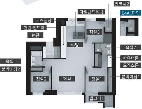 null 84A 평면도