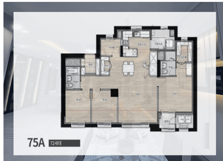75A 평면도