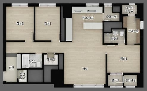 null 84E 평면도