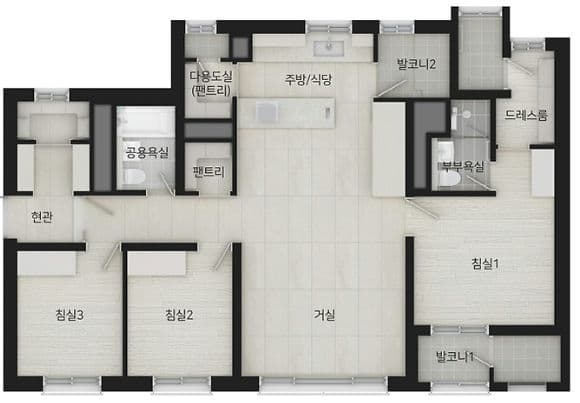 null 74B 평면도