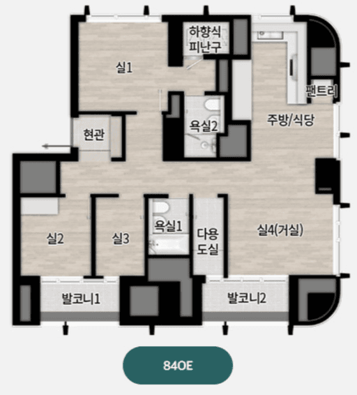null 84E 평면도