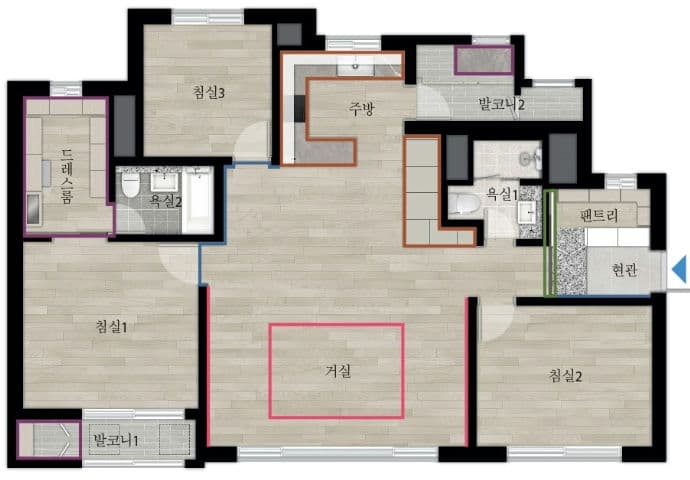 null 84B 평면도