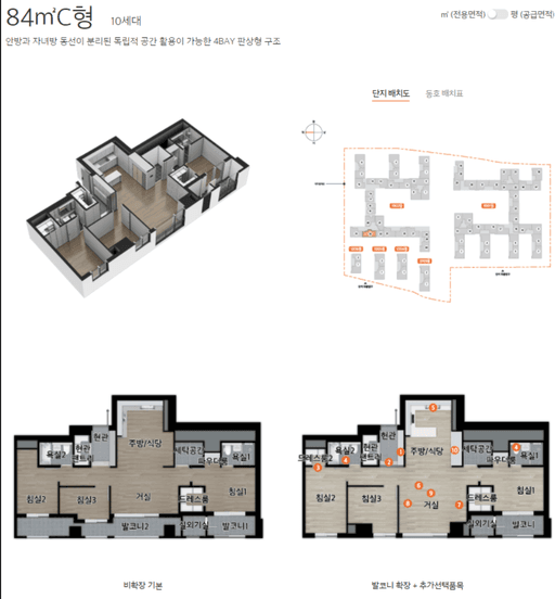 null 84C 평면도