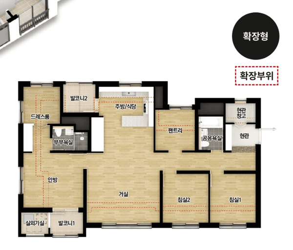 null 84C 평면도