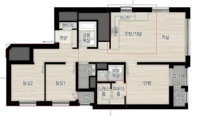 null 84E 평면도