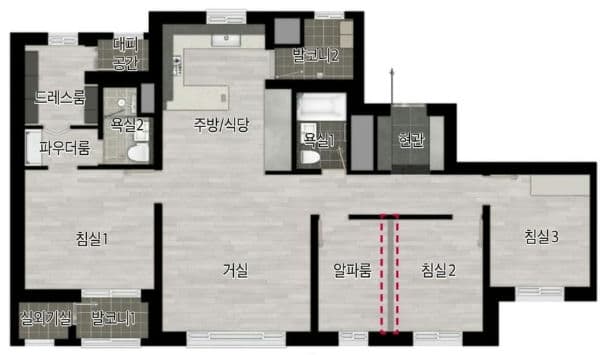 null 84B 평면도