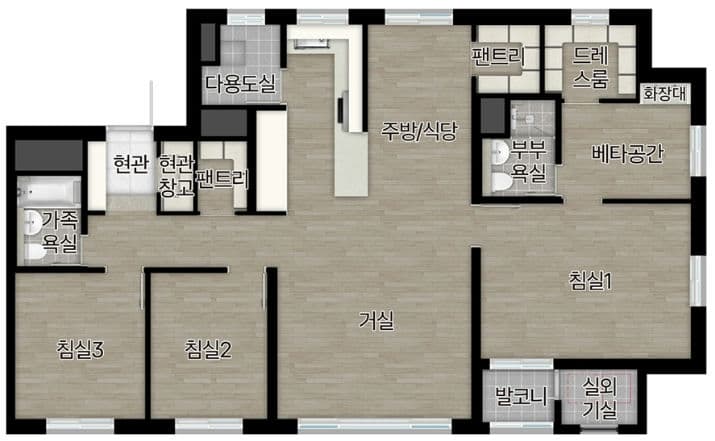 null 84C 평면도