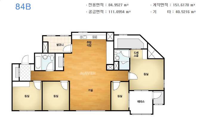 null 84B 평면도