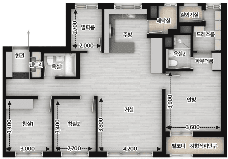 null 84A 평면도