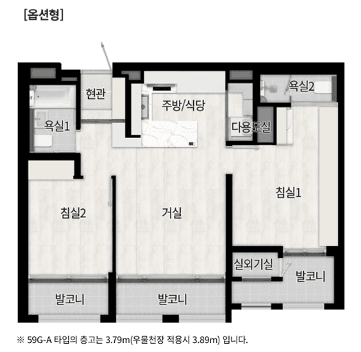 null 59G-A 평면도