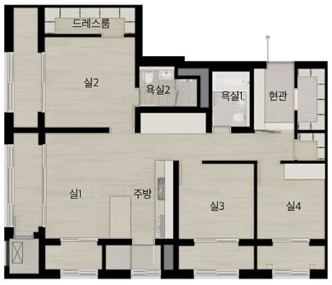 null 84B 평면도