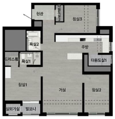 null 84F 평면도