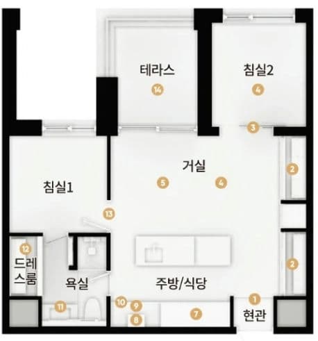 null A3 평면도