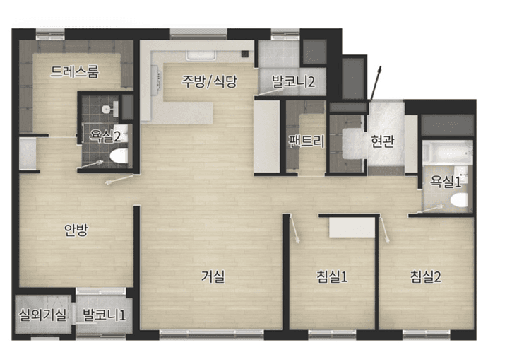 null 84A 평면도