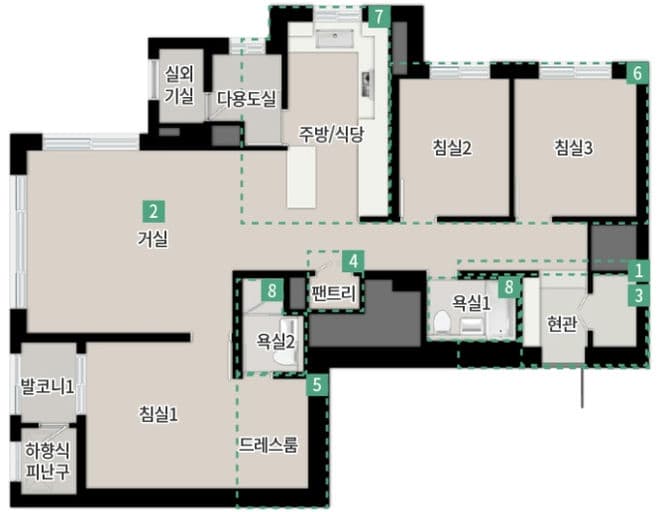 null 84D 평면도