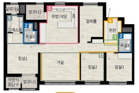 null 84B 평면도