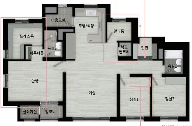 null 84B 평면도