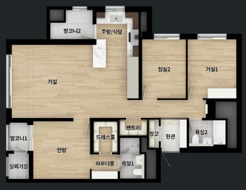 null 84B 평면도