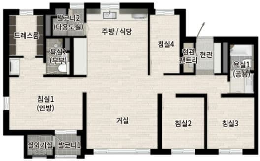 null 84C 평면도