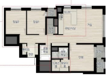 null 84C 평면도