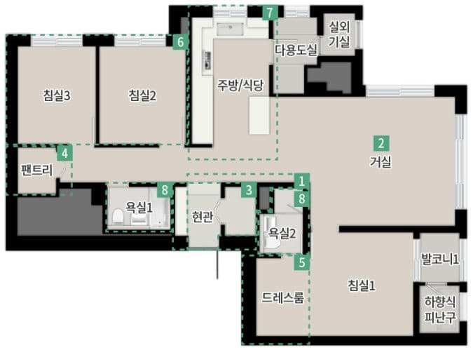 null 84E 평면도