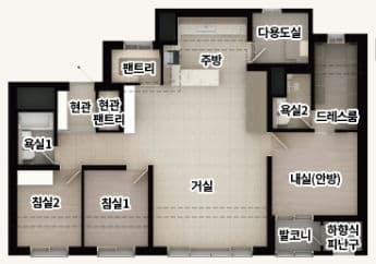 null 84C 평면도