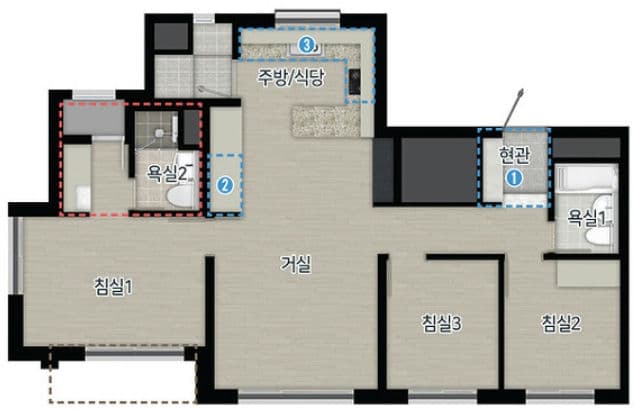 null 84A2 평면도
