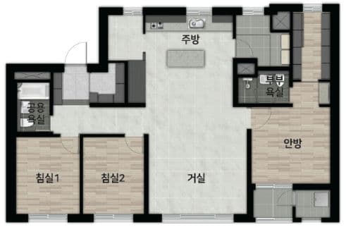 null 84A-1 평면도