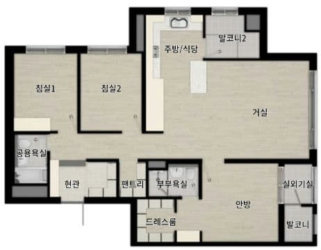 null 84C 평면도