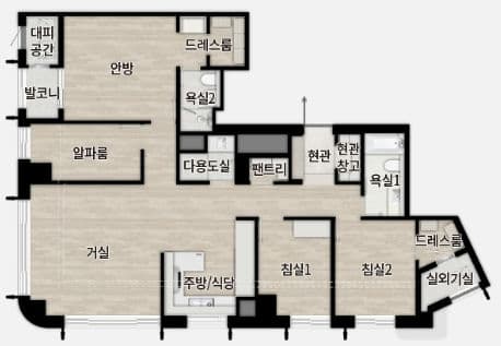 null 100A 평면도