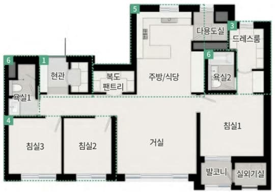 null 84C 평면도