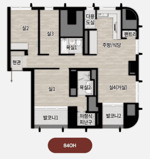 null 84H 평면도