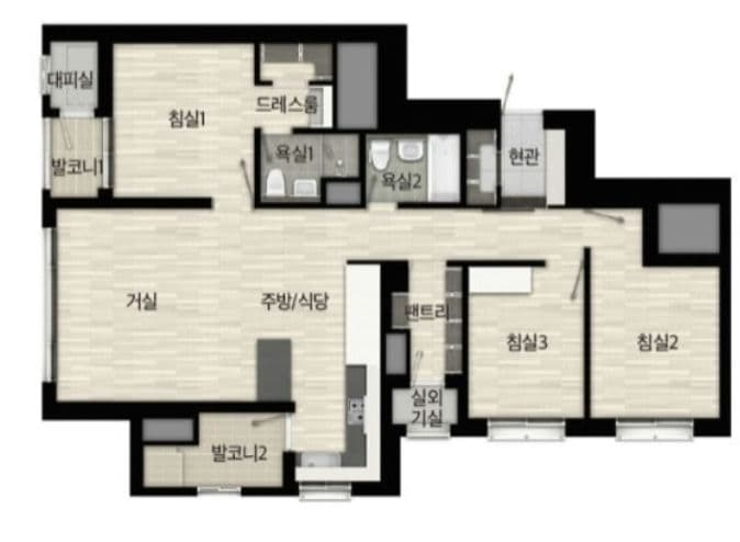 null 84D 평면도