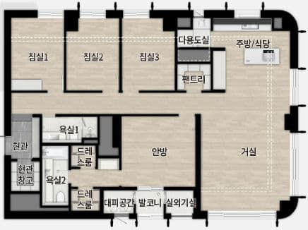 null 124H 평면도