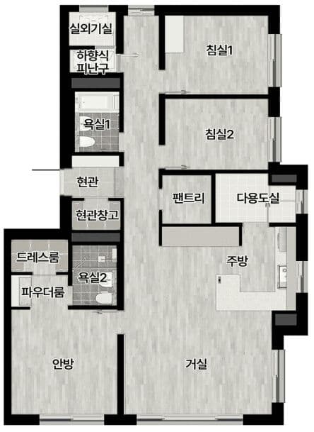 null 84C 평면도