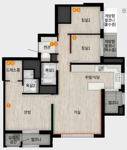 null 84B 평면도