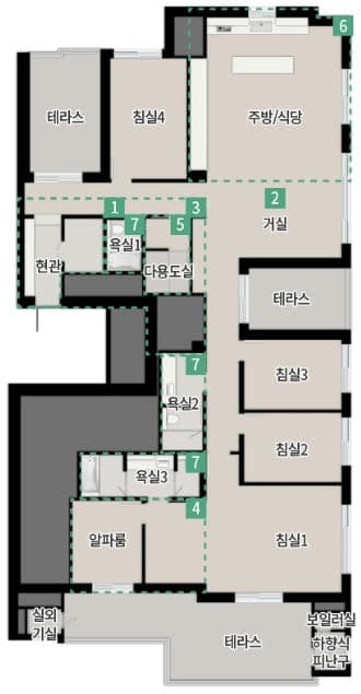 null 180C 평면도