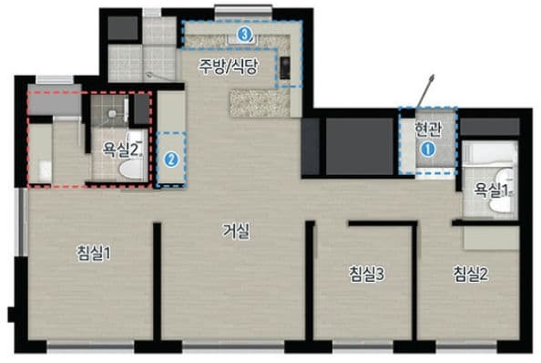 null 84P1 평면도