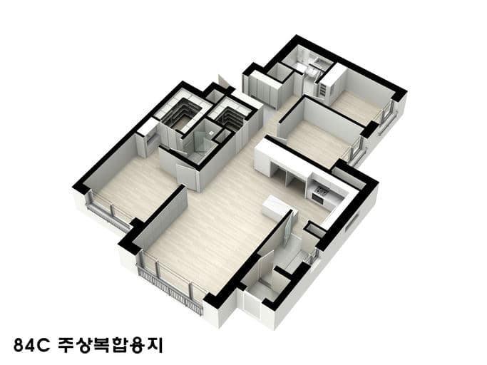 null 84C-1 평면도
