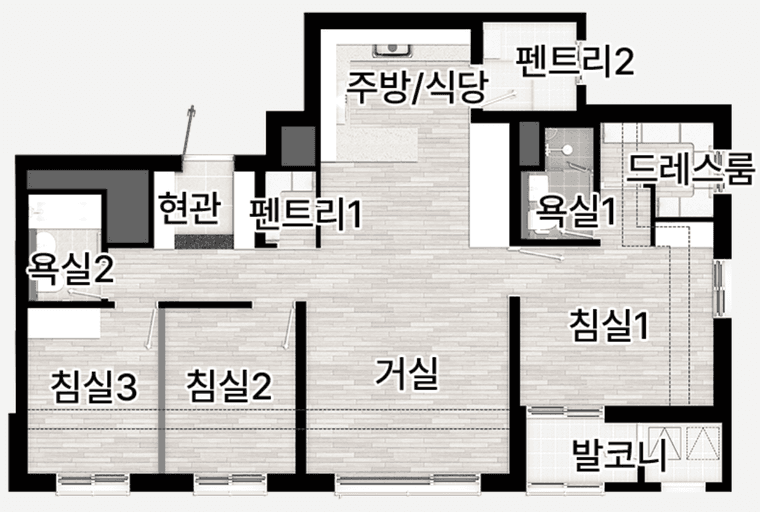 null 75B 평면도