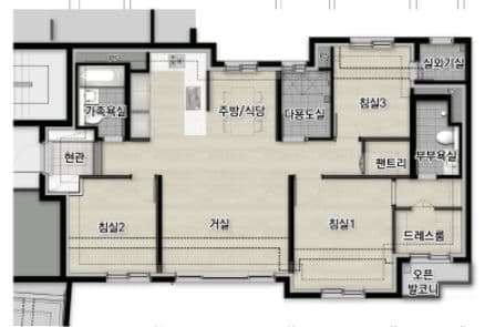 null 84C 평면도