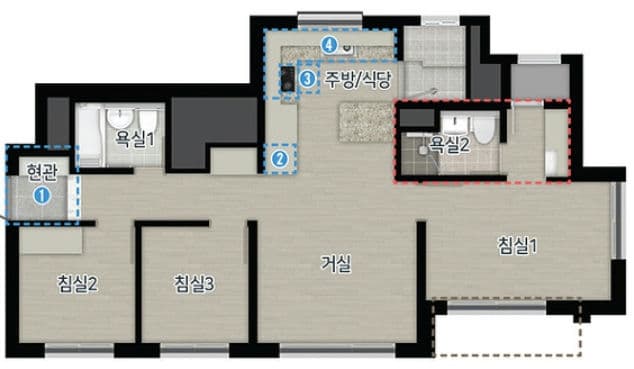 null 74B2 평면도