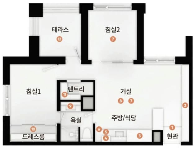 null B2 평면도