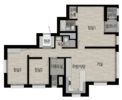 null 84C 평면도